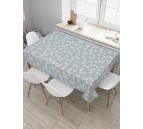 Прямоугольная скатерть JoyArty Мелкие цветы из сатена tc_28755_120x145