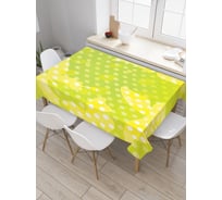 Прямоугольная скатерть JoyArty Неоновые бабочки из сатена tc_30996_120x145