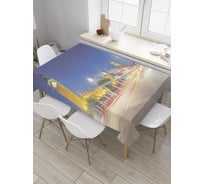 Прямоугольная скатерть JoyArty Ночной Лондон из сатена tc_32592_120x145