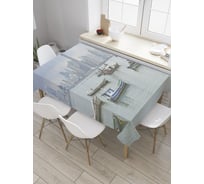 Прямоугольная скатерть JoyArty Панарама Панамы из сатена tc_32290_120x145