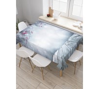 Прямоугольная скатерть JoyArty Ослепительные украшения из сатена tc_21482_120x145