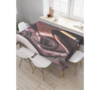 Прямоугольная скатерть JoyArty Необходимость ковбоя из сатена tc_23103_120x145