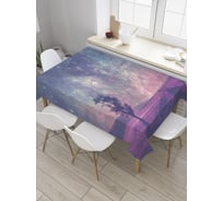 Прямоугольная скатерть JoyArty Космическое поле из сатена tc_8981_120x145