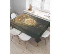 Прямоугольная скатерть JoyArty Магический дворец из сатена tc_19163_120x145