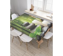 Прямоугольная скатерть JoyArty Место умиротворения из сатена tc_21874_120x145