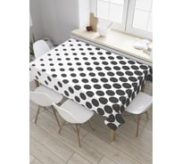 Прямоугольная скатерть JoyArty От мелкого к крупному из сатена tc_28416_120x145