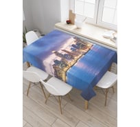 Прямоугольная скатерть JoyArty Ночной город из сатена tc_38542_120x145