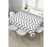 Прямоугольная скатерть JoyArty Обман зрения из сатена tc_7915_120x145