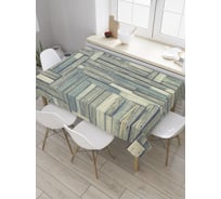 Прямоугольная скатерть JoyArty Паркетная доска из сатена tc_28094_120x145