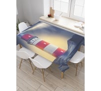 Прямоугольная скатерть JoyArty Луч с маяка из сатена tc_5504_120x145