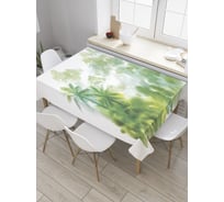 Прямоугольная скатерть JoyArty Пальмовая вспышка из сатена tc_28357_120x145