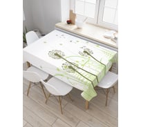 Прямоугольная скатерть JoyArty Мир одуванчиков из сатена tc_4398_120x145