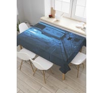 Прямоугольная скатерть JoyArty Ночной патруль из сатена tc_37482_120x145