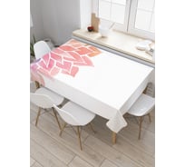 Прямоугольная скатерть JoyArty Махровый полуцветок из сатена tc_27837_120x145