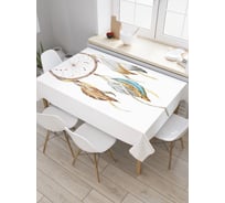 Прямоугольная скатерть JoyArty Лови сны из сатена tc_20224_120x145