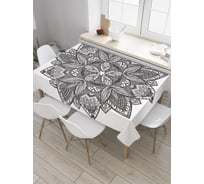 Прямоугольная скатерть JoyArty Мандала благополучия из сатена tc_35469_120x145