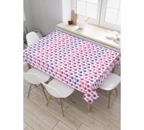 Прямоугольная скатерть JoyArty Лебединый марш из сатена tc_19056_120x145