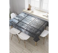 Прямоугольная скатерть JoyArty Ночные огни в мегаполисе из сатена tc_34811_120x145