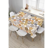 Прямоугольная скатерть JoyArty Коллекция монет из сатена tc_7644_120x145