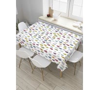 Прямоугольная скатерть JoyArty Красочная влага из сатена tc_8082_120x145