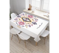 Прямоугольная скатерть JoyArty Мексиканский декоратив из сатена tc_29475_120x145