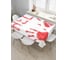 Прямоугольная скатерть JoyArty Кровавый отпечаток из сатена tc_4290_120x145 1