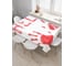 Прямоугольная скатерть JoyArty Кровавый отпечаток из сатена tc_4290_120x145 5