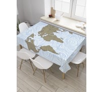 Прямоугольная скатерть JoyArty Орнаментальный атлас из сатена tc_28820_120x145