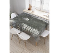 Прямоугольная скатерть JoyArty Ночное поместье из сатена tc_22099_120x145