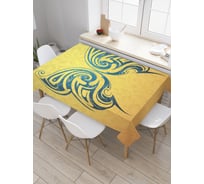 Прямоугольная скатерть JoyArty Одеяние бабочки из сатена tc_22180_120x145