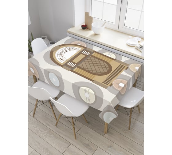 Прямоугольная скатерть JoyArty Музыка на выбор из сатена tc_34579_120x145 1