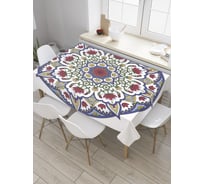 Прямоугольная скатерть JoyArty Марокканская мандала из сатена tc_32530_120x145