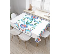 Прямоугольная скатерть JoyArty Культура народа из сатена tc_19971_120x145