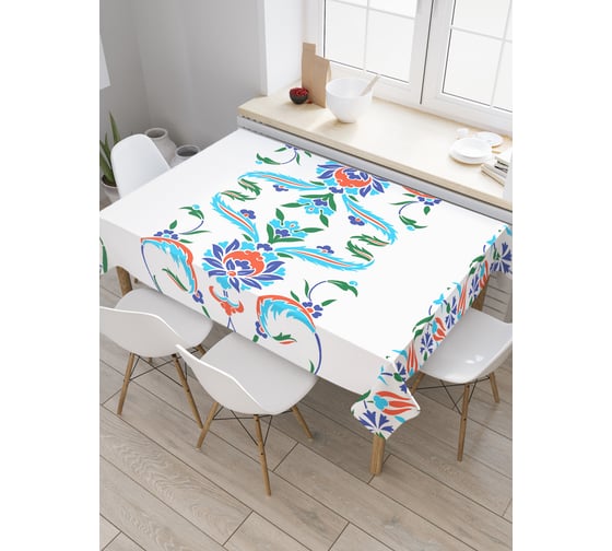 Прямоугольная скатерть JoyArty Культура народа из сатена tc_19971_120x145 1