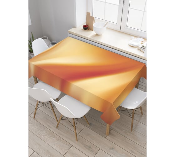 Прямоугольная скатерть JoyArty Металлические волны из сатена tc_38256_120x145 1