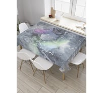 Прямоугольная скатерть JoyArty Космическое завихрение из сатена tc_28057_120x145