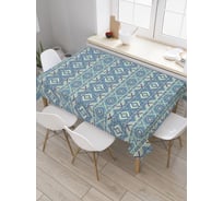 Прямоугольная скатерть JoyArty Обманный маневр из сатена tc_23299_120x145