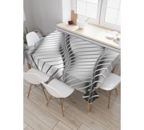 Прямоугольная скатерть JoyArty Металлические холмы из сатена tc_22206_120x145