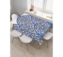 Прямоугольная скатерть JoyArty Лепестки с узорами из сатена tc_19990_120x145