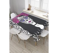 Прямоугольная скатерть JoyArty Культ смерти из сатена tc_35919_120x145