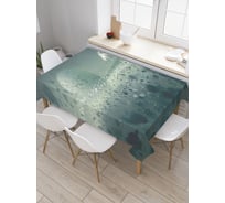 Прямоугольная скатерть JoyArty Космическая прогулка из сатена tc_23058_120x145