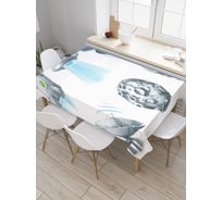 Прямоугольная скатерть JoyArty Космические технологии из сатена tc_19604_120x145