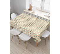 Прямоугольная скатерть JoyArty Лучистые звезды из сатена tc_30636_120x145