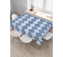 Прямоугольная скатерть JoyArty Королевская зима из сатена tc_23161_120x145