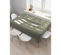 Прямоугольная скатерть JoyArty Космический коридор из сатена tc_21671_120x145