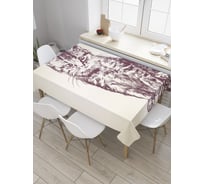 Прямоугольная скатерть JoyArty Милый котенок из сатена tc_28038_120x145