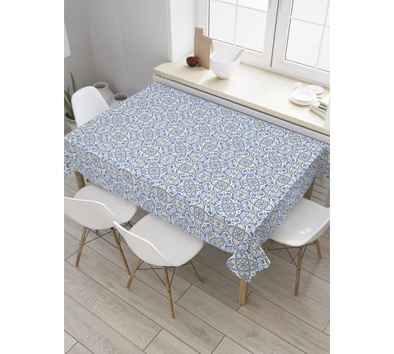Прямоугольная скатерть JoyArty Орнаментальная классика из сатена tc_28604_120x145 1