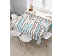 Прямоугольная скатерть JoyArty Линии непонимания из сатена tc_30407_120x145