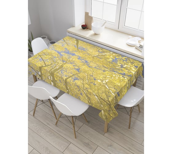 Прямоугольная скатерть JoyArty Осенняя листва из сатена tc_34748_120x145 1