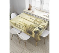 Прямоугольная скатерть JoyArty Париж в прошлом из сатена tc_8246_120x145